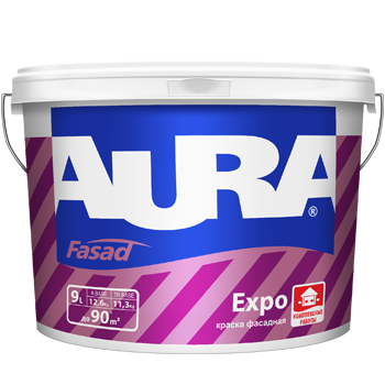 картинка Матовая краска для фасадов "AURA Expo основа" от магазина Тендент