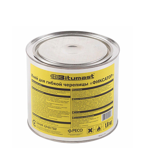 картинка Клей для гибкой черепицы Bitumast, 2 л от магазина Тендент